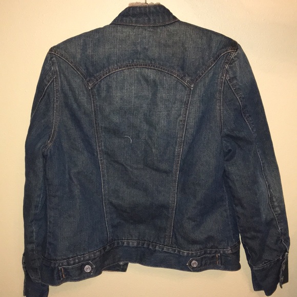 Gap Jean Jacket With Wool Lining size M - Picture 3 of 3